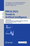 PRICAI 2023: Trends in Artificial Intelligence cover