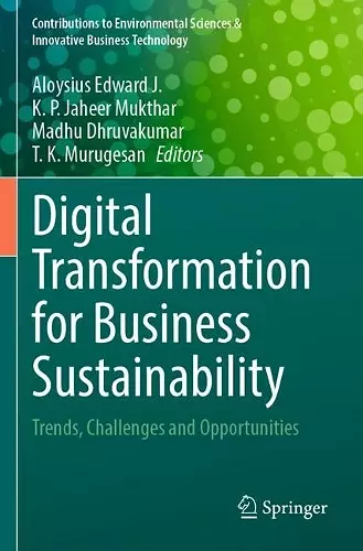 Digital Transformation for Business Sustainability cover