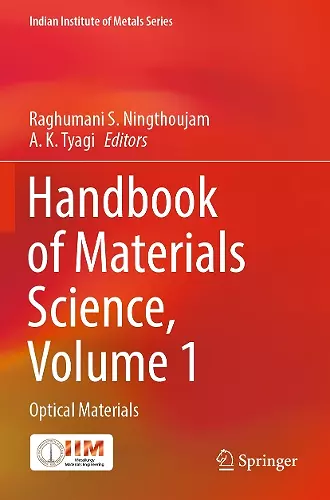 Handbook of Materials Science, Volume 1 cover