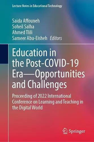 Education in the Post-COVID-19 Era—Opportunities and Challenges cover