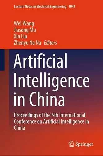 Artificial Intelligence in China cover