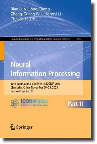 Neural Information Processing cover