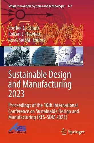 Sustainable Design and Manufacturing 2023 cover