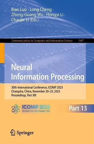 Neural Information Processing cover