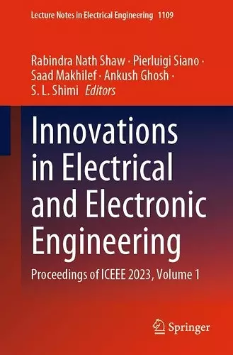 Innovations in Electrical and Electronic Engineering cover