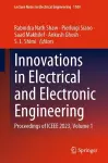 Innovations in Electrical and Electronic Engineering cover