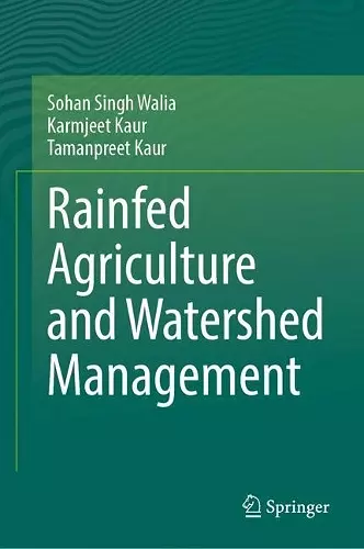 Rainfed Agriculture and Watershed Management cover