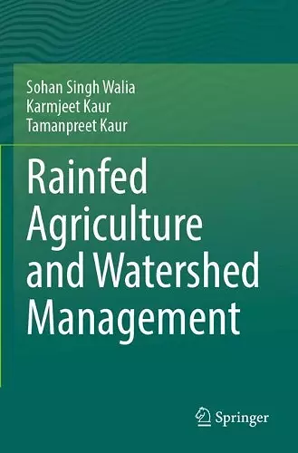 Rainfed Agriculture and Watershed Management cover