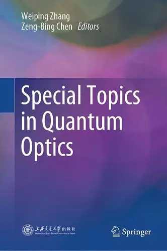Special Topics in Quantum Optics cover