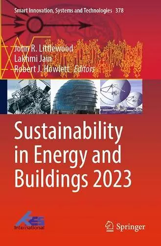 Sustainability in Energy and Buildings 2023 cover