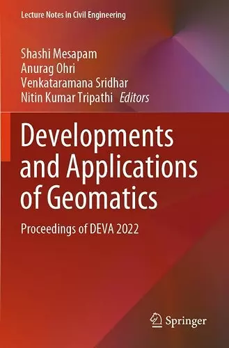 Developments and Applications of Geomatics cover