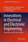 Innovations in Electrical and Electronic Engineering cover