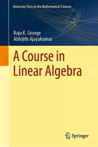 A Course in Linear Algebra cover