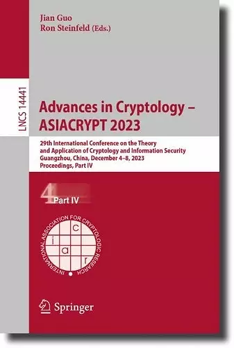 Advances in Cryptology – ASIACRYPT 2023 cover