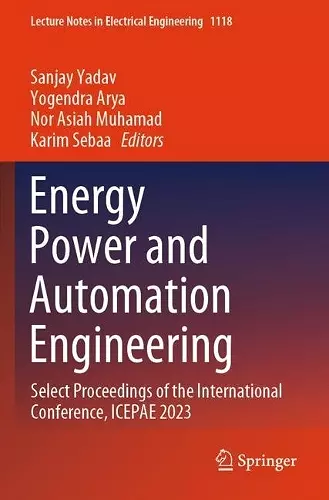 Energy Power and Automation Engineering cover