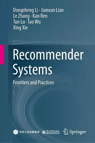 Recommender Systems cover