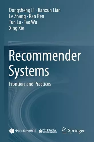 Recommender Systems cover