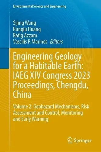 Engineering Geology for a Habitable Earth: IAEG XIV Congress 2023 Proceedings, Chengdu, China cover