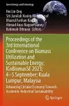 Proceedings of the 3rd International Conference on Biomass Utilization and Sustainable Energy; ICoBiomasSE 2023; 4–5 September; Kuala Lumpur, Malaysia cover
