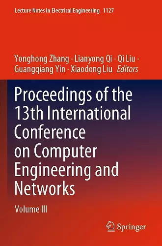 Proceedings of the 13th International Conference on Computer Engineering and Networks cover