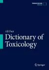 Dictionary of Toxicology cover