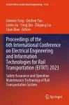 Proceedings of the 6th International Conference on Electrical Engineering and Information Technologies for Rail Transportation (EITRT) 2023 cover