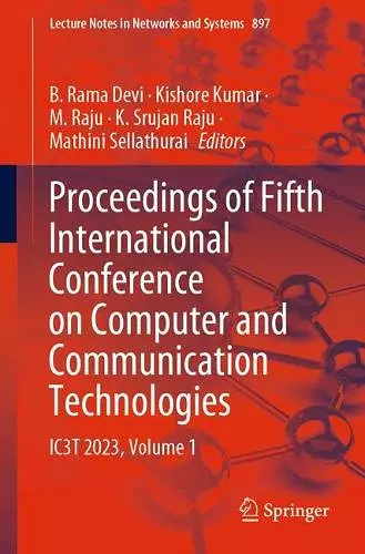 Proceedings of Fifth International Conference on Computer and Communication Technologies cover