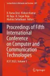 Proceedings of Fifth International Conference on Computer and Communication Technologies cover