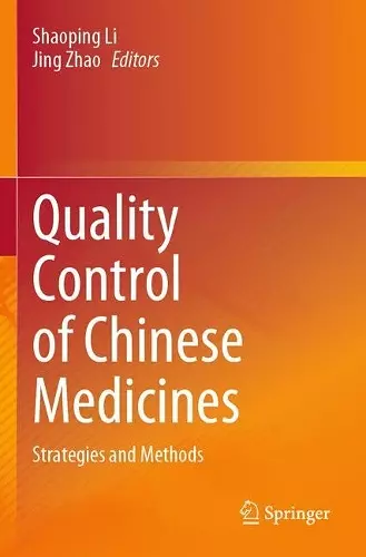 Quality Control of Chinese Medicines cover
