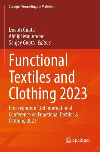 Functional Textiles and Clothing 2023 cover