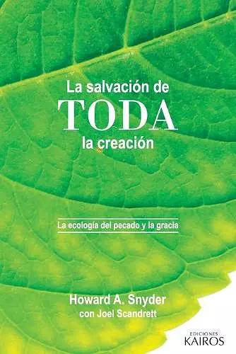 La salvación de toda la creación cover