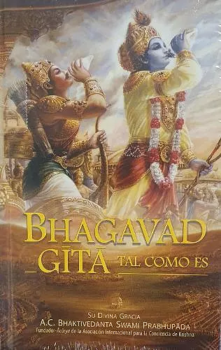 Bhagavad-Gita Tal Como Es [Spanish language] cover