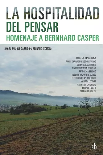 La hospitalidad del pensar cover