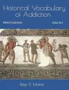 Historical Vocabulary of Addiction cover