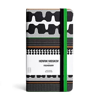 Henrik Vibskov X Fashionary Harmonizer Ruled Notebook A6 cover