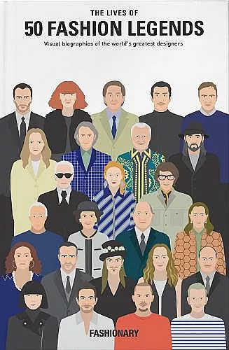 The Lives of 50 Fashion Legends cover