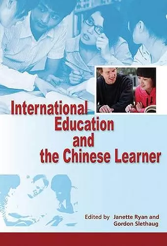 International Education and the Chinese Learner cover