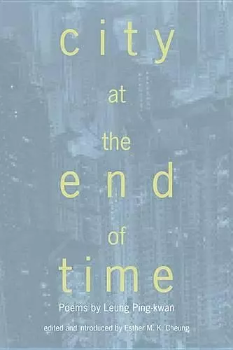 City at the End of Time cover