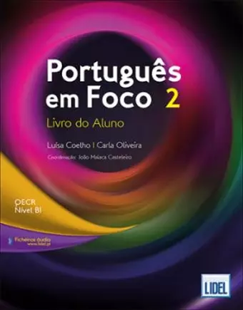 Português em Foco 2 - B1 Livro do Aluno + audio download cover