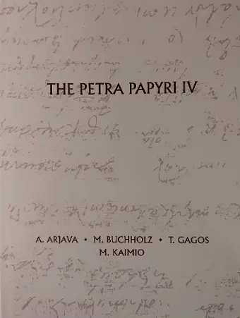 The Petra Papyri IV cover