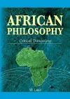African Philosophy. Critical Dimensions cover