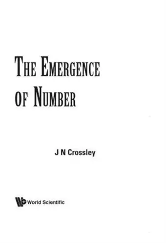 Emergence Of Number, The cover