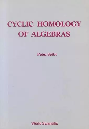 Cyclic Homology Of Algebras cover