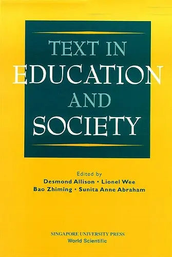 Text In Education And Society cover