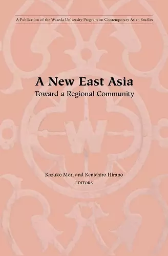 A New East Asia cover