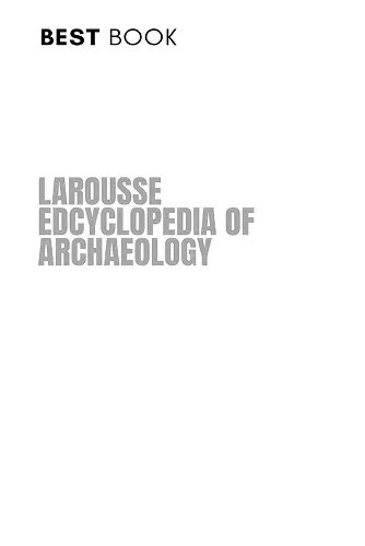 Larousse Encyclopedia of Archaeology cover