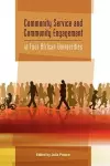 Community Service and Community Engagement in Four African Universities cover