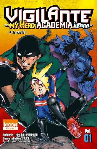 VIGILANTE - MY HERO ACADEMIA ILLEGALS T01 cover