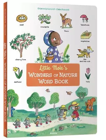 Little Mole's Wonders of Nature Word Book cover