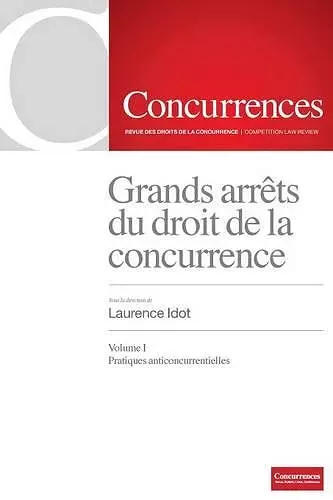 Grands arrêts du droit de la concurrence cover